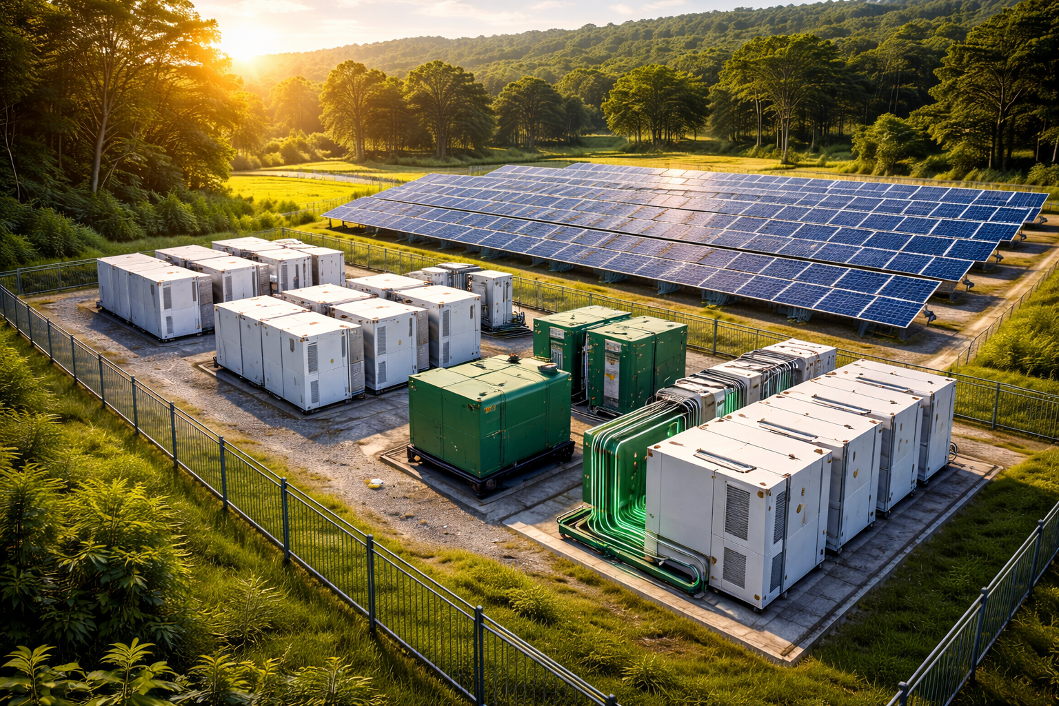 Solar battery hybrid